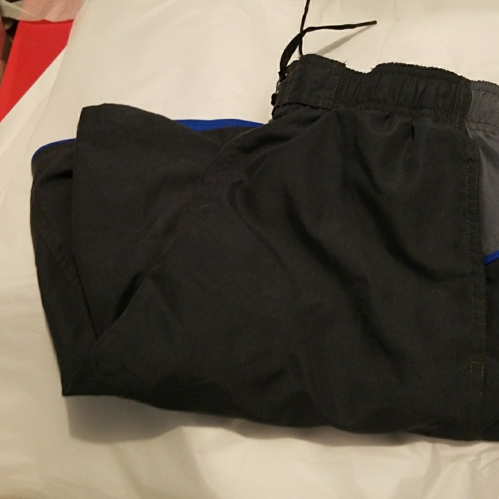 Men's Nike swim trunks.